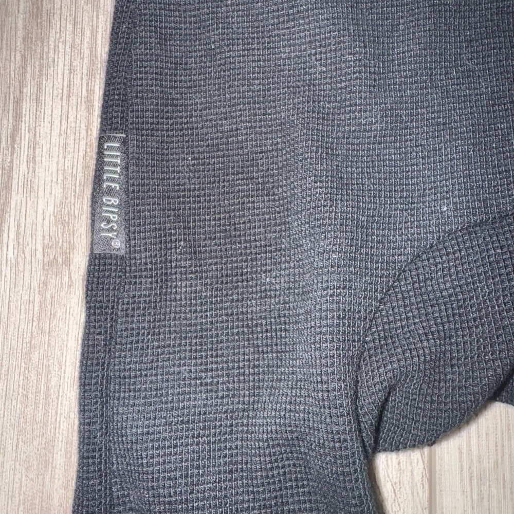 LITTLE BIPSY Black Kids Waffle One Piece NWOT - Picture 2 of 6